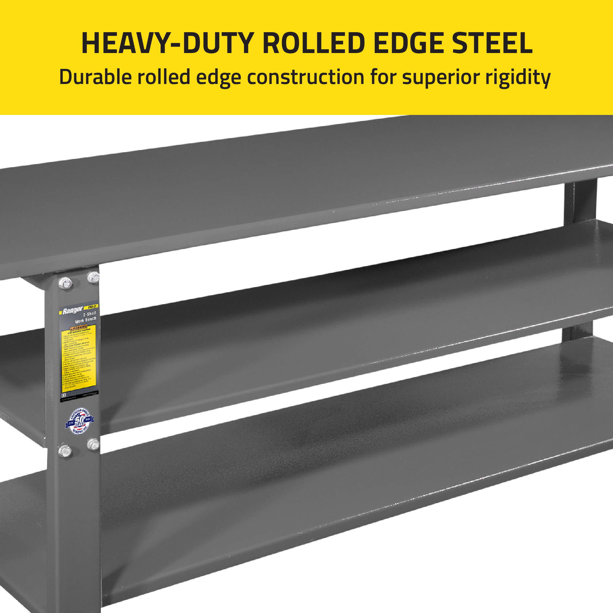 Rolled-Edge Steel Construction for Added Strength