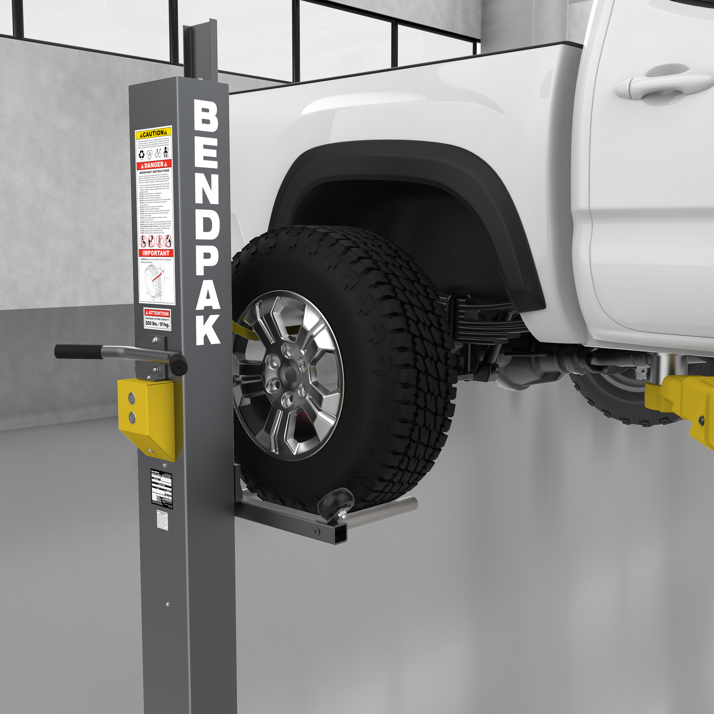 Smooth Linear Actuator Lifting for Precise Wheel Installation