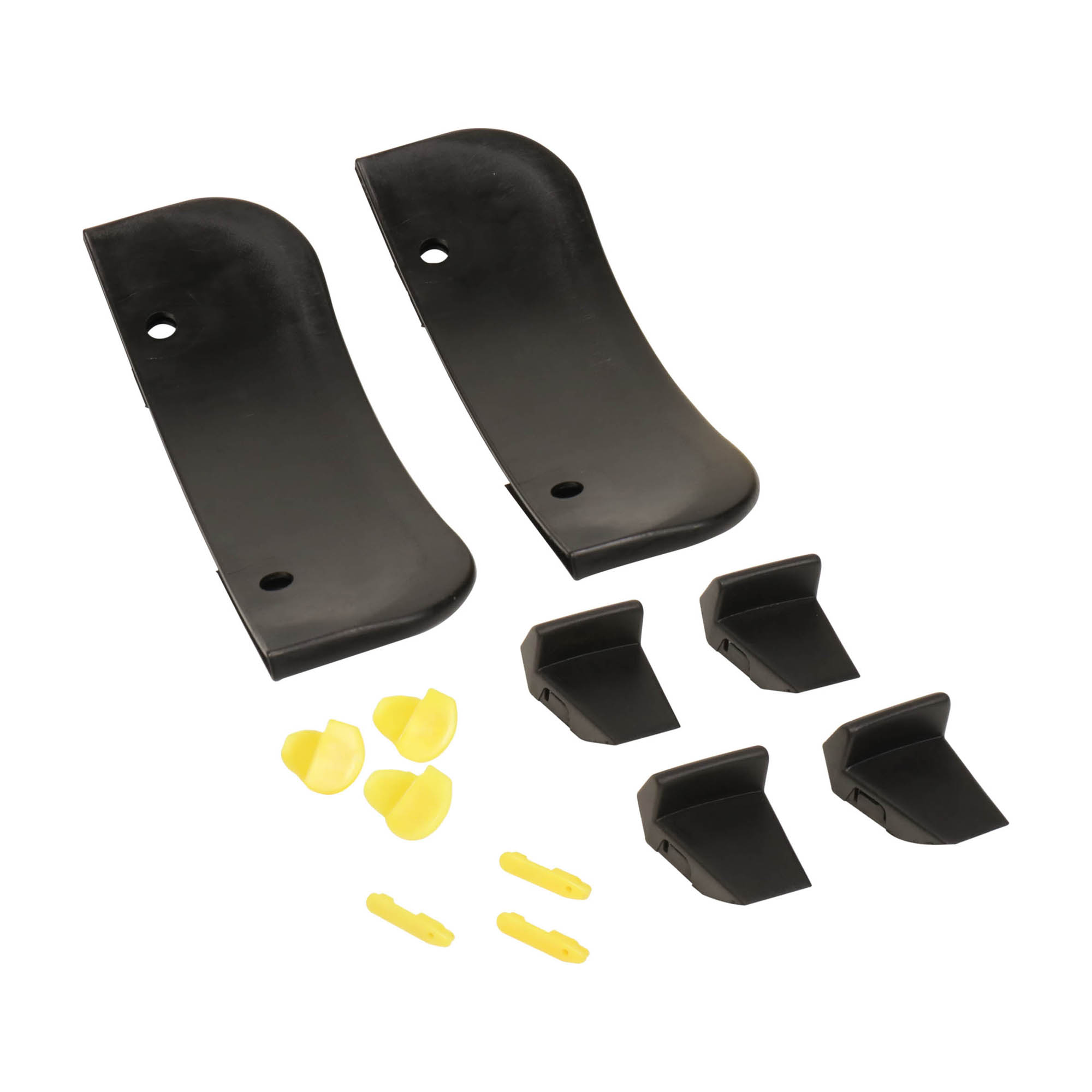 Protective Inserts, Slides, and Clamp Covers Included