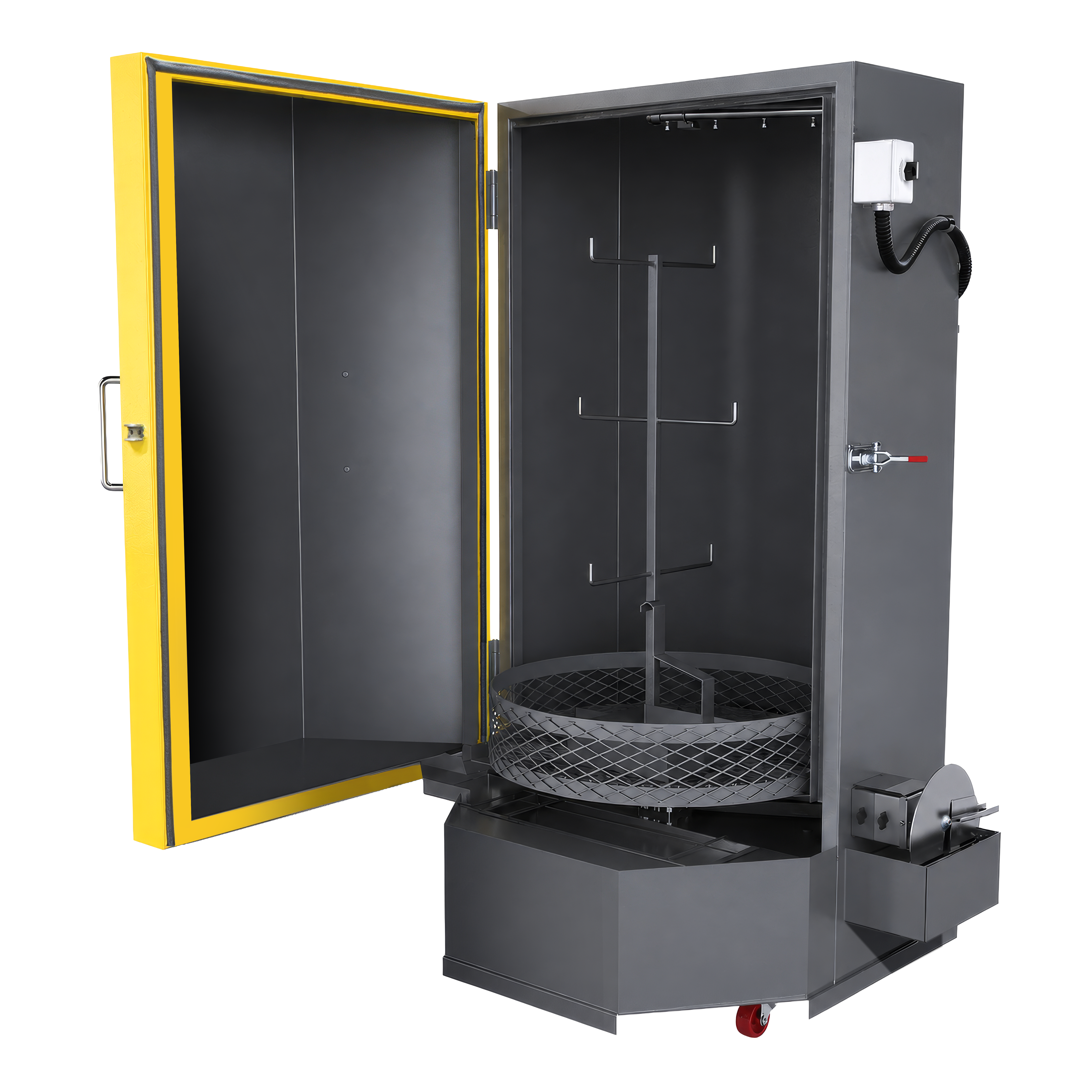 Heavy Truck Parts Cleaning with Serious Cabinet Capacity